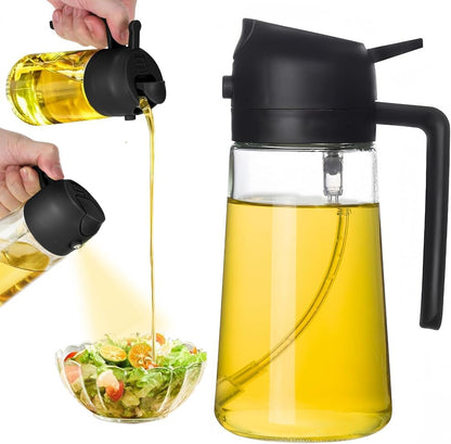 Yanvo OilMaster™ 2 en 1 – Dispensador de Aceite Inteligente 500 ml