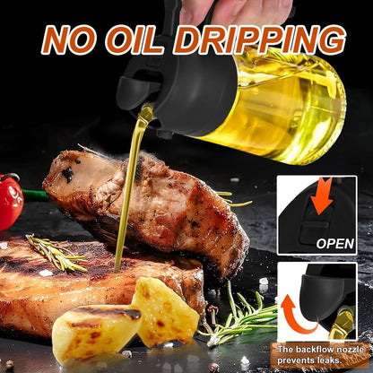 Yanvo OilMaster™ 2 en 1 – Dispensador de Aceite Inteligente 500 ml